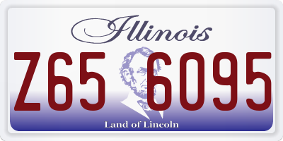 IL license plate Z656095