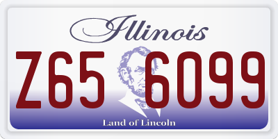 IL license plate Z656099