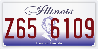 IL license plate Z656109