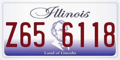 IL license plate Z656118