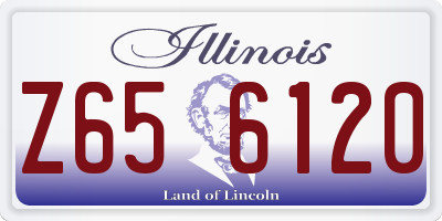 IL license plate Z656120