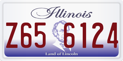 IL license plate Z656124