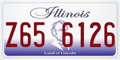 IL license plate Z656126