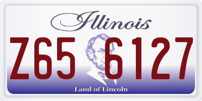IL license plate Z656127
