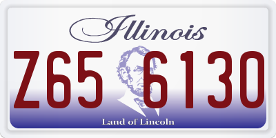 IL license plate Z656130