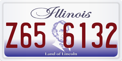 IL license plate Z656132