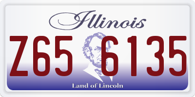 IL license plate Z656135