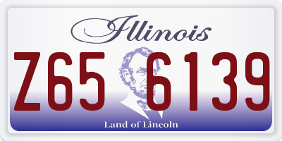 IL license plate Z656139