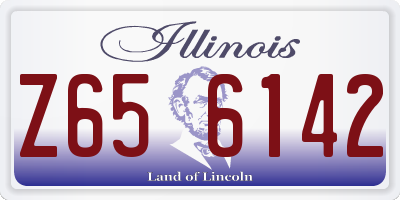 IL license plate Z656142