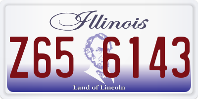 IL license plate Z656143