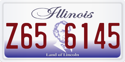 IL license plate Z656145