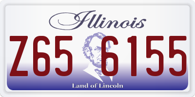 IL license plate Z656155