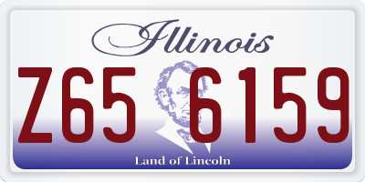 IL license plate Z656159
