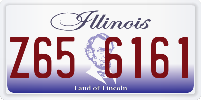 IL license plate Z656161