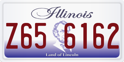 IL license plate Z656162