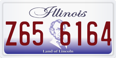 IL license plate Z656164