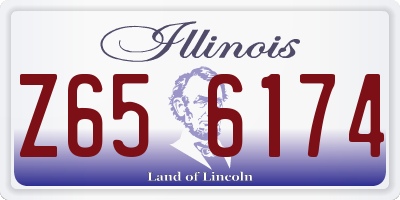IL license plate Z656174