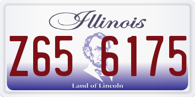 IL license plate Z656175
