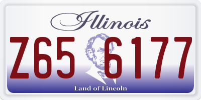IL license plate Z656177