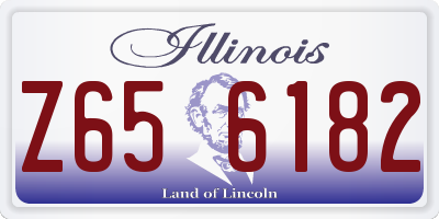 IL license plate Z656182