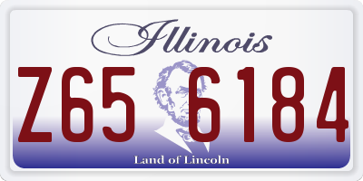 IL license plate Z656184