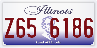 IL license plate Z656186