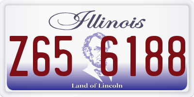 IL license plate Z656188