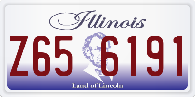 IL license plate Z656191