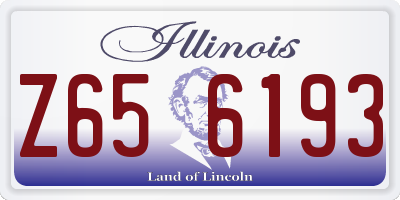 IL license plate Z656193