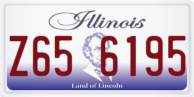 IL license plate Z656195