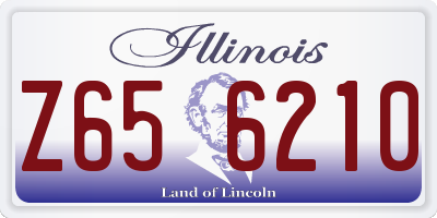 IL license plate Z656210