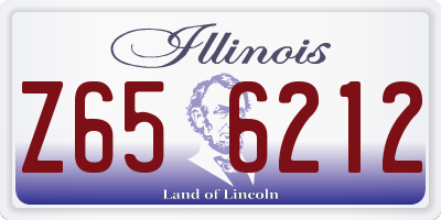 IL license plate Z656212