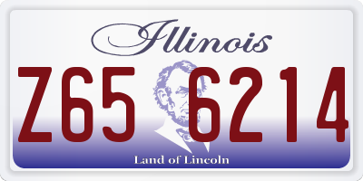 IL license plate Z656214