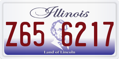 IL license plate Z656217