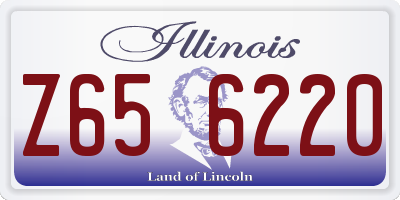 IL license plate Z656220
