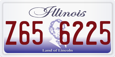 IL license plate Z656225