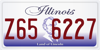 IL license plate Z656227