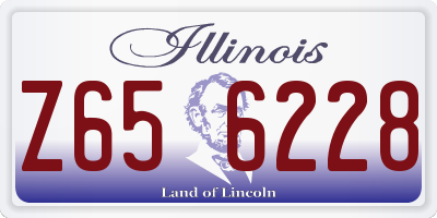 IL license plate Z656228