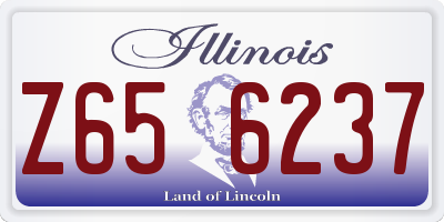 IL license plate Z656237