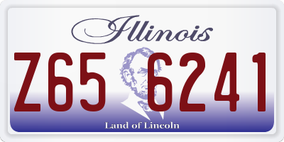 IL license plate Z656241