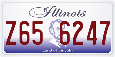 IL license plate Z656247