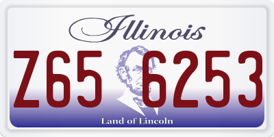 IL license plate Z656253