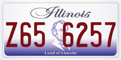 IL license plate Z656257