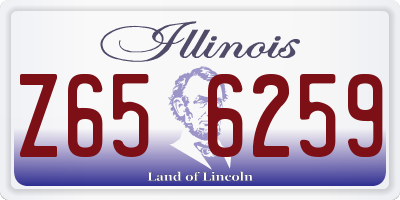 IL license plate Z656259