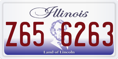IL license plate Z656263