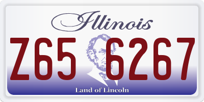 IL license plate Z656267