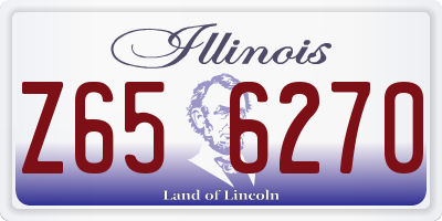 IL license plate Z656270