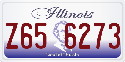 IL license plate Z656273