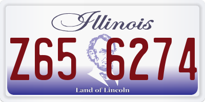 IL license plate Z656274
