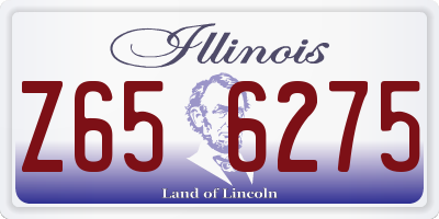 IL license plate Z656275